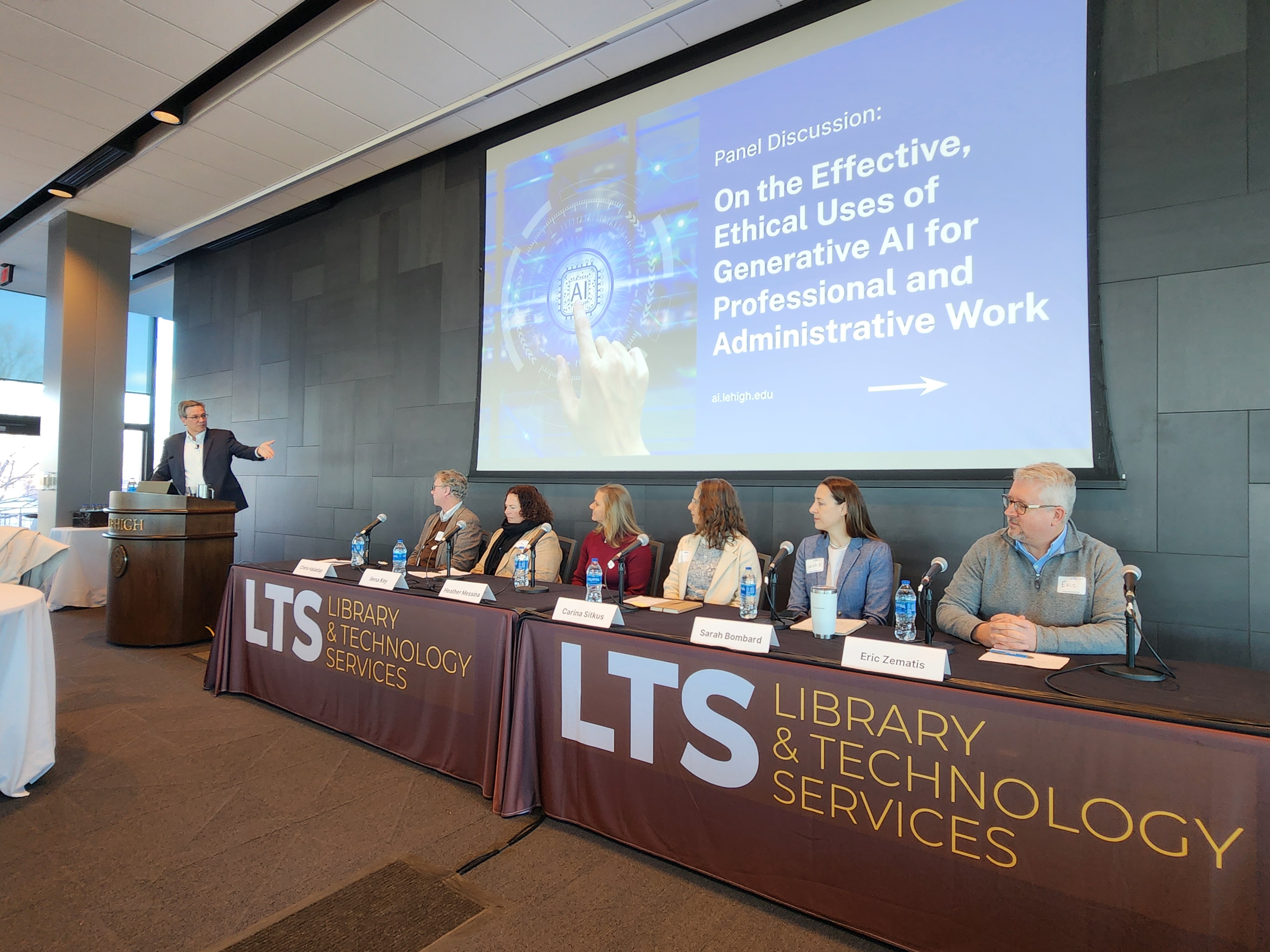 Panelists at AI@Lehigh Summit January 2025